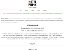 Tablet Screenshot of hotelpupik.org